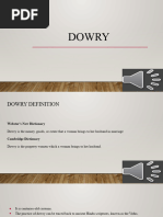 Dowry