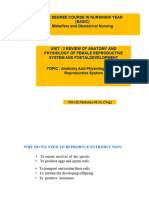 E Notes Female Reproductive System