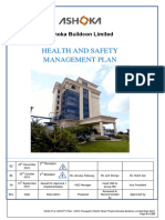 Final Copy Health and Safety Management Plan