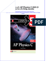 5 Steps To A 5: AP Physics C 2023 (5 Steps To A 5) Greg Jacobs Full Chapter Instant Download