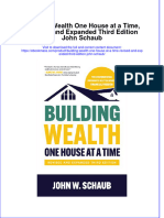 Building Wealth One House at A Time, Revised and Expanded Third Edition John Schaub Full Chapter Instant Download