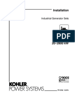 Kohler Generator Mounting Instructions