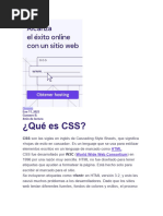 Glosario Css