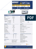 Ficha Tecnica Wenergy - Modelo WT-106