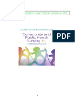 Community and Public Health Nursing Evidence For Practice 3rd Edition