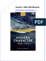 Full Download Modern Character: 1888-1905 Murphet File PDF All Chapter On 2024