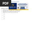 Questões - Processamento Digital de Sinais