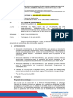 Informe Niveles de Logro Evaluación Diagnostica