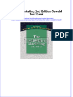 Law of Marketing 2nd Edition Oswald Test Bank All Chapters