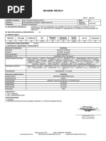 Sulca Williams, Zocimo Augusto - Informe