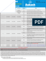 AIATS Schedule For Class XI Studying (2024-25) - Phase-03 & 04 Version 3.0