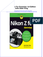 Full Download Nikon Z FC For Dummies 1st Edition Julie Adair King File PDF All Chapter On 2024