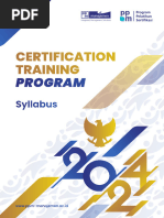 PPM Manajemen-Certification Training Program Syllabus 2024