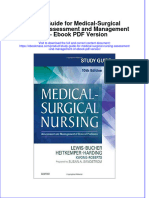 Full Download Study Guide For Medical-Surgical Nursing: Assessment and Management of - Ebook PDF Version File PDF All Chapter On 2024