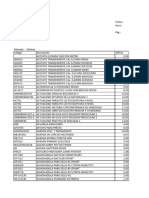 Lista de Precios Detal Agosto 22