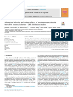 Journal of Molecular Liquids: Jamelah S. Al-Otaibi, Y. Sheena Mary, Y. Shyma Mary, Zakir Ullah, Hyung Wook Kwon