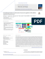 A Metallurgical Phase Transformation Framework Applied To SLM Additive Manufacturing Processes - 1-S2.0-S0264127519300553-Main