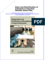 Full Download Biodegradation and Detoxification of Micropollutants in Industrial Wastewater Izharul Haq File PDF All Chapter On 2024