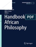 Handbook of African Philosophy Handbooks in Philosophy 1st Ed 2023 3031251482 9783031251481 Compress