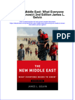 Full Download The New Middle East: What Everyone Needs To Know (R) 2nd Edition James L. Gelvin File PDF All Chapter On 2024