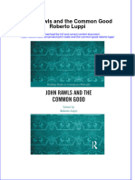 Full Download John Rawls and The Common Good Roberto Luppi File PDF All Chapter On 2024