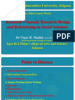 Viqar PPTPre PHD Course Work