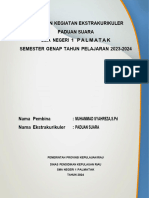 Contoh Format Laporan Tugas Tambahan Sebagai Pembina Ekrakurikuler Yang Sesuai Dengan PMM