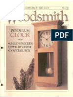 Woodsmith #089 (Oct 1993) Pendulum Clock