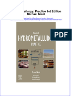 Full Download Hydrometallurgy: Practice 1st Edition Michael Nicol File PDF All Chapter On 2024