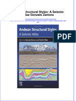 Full Download Andean Structural Styles: A Seismic Atlas Gonzalo Zamora File PDF All Chapter On 2024