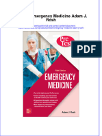 PreTest Emergency Medicine Adam J. Rosh Full Chapter Instant Download