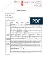 Pressure Test Certificate - Claires