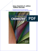 Full Download Introductory Chemistry 9. Edition Edition Decoste File PDF All Chapter On 2024