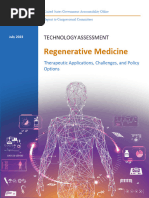 Regenerative Medicine: Technology Assessment