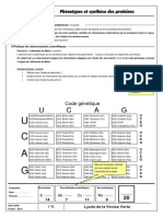 Devoir 3 en Génétique