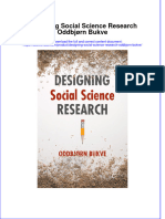 Designing Social Science Research Oddbjørn Bukve Full Chapter Instant Download