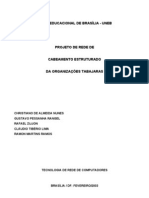 Projeto de Rede de Cabeamento Estruturado