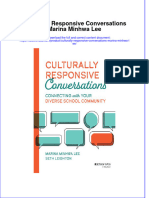 Full Download Culturally Responsive Conversations Marina Minhwa Lee File PDF All Chapter On 2024