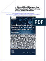 Full Download Biopolymer-Based Metal Nanoparticle Chemistry For Sustainable Applications Mahmoud Nasrollahzadeh File PDF All Chapter On 2024