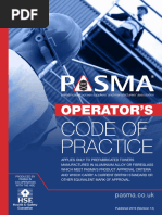 PASMA Operators Code of Practice