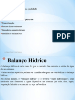 Balanco Hidrico e Evaporacao e Evapotranspiracaov