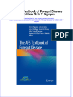 Full Download The AFS Textbook of Foregut Disease 1st Edition Ninh T. Nguyen File PDF All Chapter On 2024