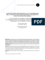 Masferrer Garantias Proceso Origenes Constitucionalismo