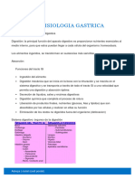 Fisiologia Gastrica