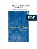 Full Download Introduction To Logic 3rd Edition, (Ebook PDF) File PDF All Chapter On 2024