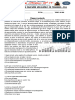 Evaluación Del Ii Bimestre 5to Grado de Primaria Eca 3°