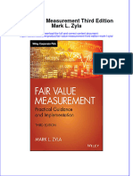 Full Download Fair Value Measurement Third Edition Mark L. Zyla File PDF All Chapter On 2024