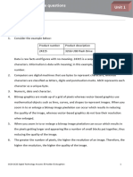 CCEA GCSE Digital Technology Unit 1 Answers