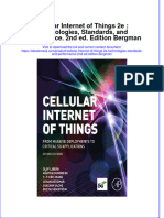 Full Download Cellular Internet of Things 2e: Technologies, Standards, and Performance. 2nd Ed. Edition Bergman File PDF All Chapter On 2024