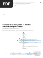 Cómo Ser Más Inteligente - 41 Hábitos Comprobados Por La Ciencia